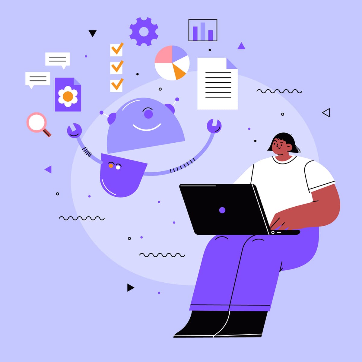 Creative design illustration